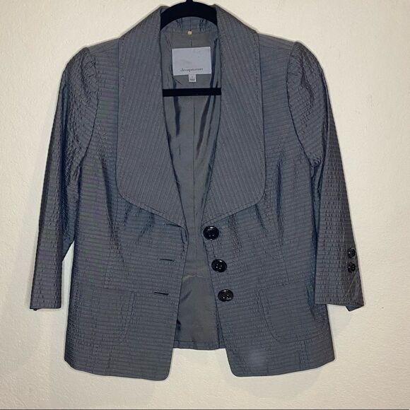 Classiques Entier Grey Jacket Sz M - Picture 2 of 3